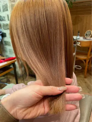 ミディアム 髪質改善/レイヤー/ 井上　陽のヘアスタイル