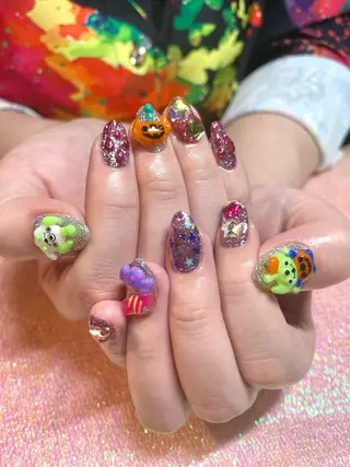 ネイル Nail ヌシん家 AKANEのネイルデザイン