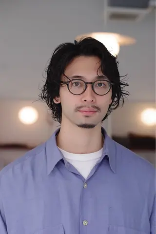 パーマ メンズ YinYang所属・川﨑 章弘のヘアスタイル