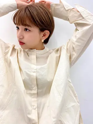 ショート カラー メンズカット特化柏駅 徒歩3分LOUのヘアスタイル