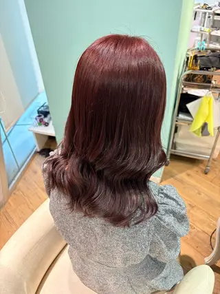 ミディアム 🩵ReiNa 🩵のヘアスタイル