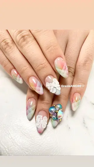 ネイル Grazie AMOREのネイルデザイン