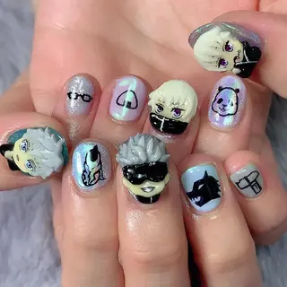 ネイル シェアサロンLei.g(レイジー)所属・3Dアートネイル💗 都築レナのネイルデザイン