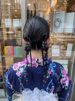 ヘアアレンジ 渋谷/透明感カラー/ 🩶Miwa🩶のヘアスタイル