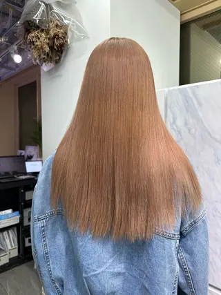 ロング カラー プルエクステ/カラー ⭐️KIR̋Aのヘアスタイル