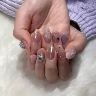 ネイル Amber21.所属・Nagahama Akariのネイルデザイン