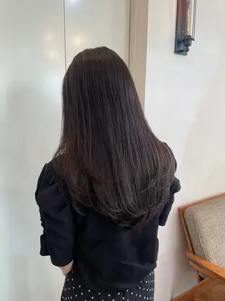 ロング 似合わせカット‪// 鶴我万唯華のヘアスタイル