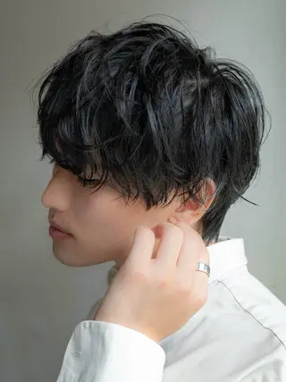 ショート パーマ メンズ 三鷹/メンズヘア/ メンズパーマ/トナミのヘアスタイル