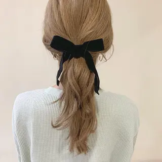 カラー 小濵 美月のヘアスタイル