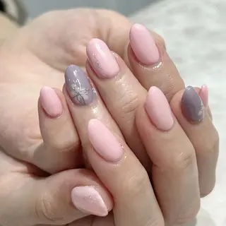 ネイル はあとねいる筑紫口店 Hitomiのネイルデザイン