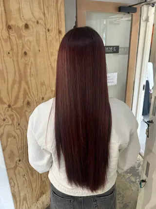 ロング オオニシ オト☁️のヘアスタイル