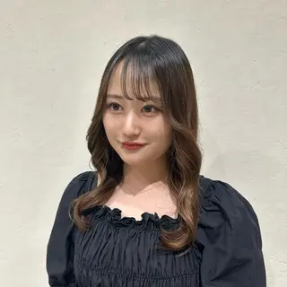 ミディアム 【RISA大濠店】 ʀɪɴᴀ 🌼のヘアスタイル