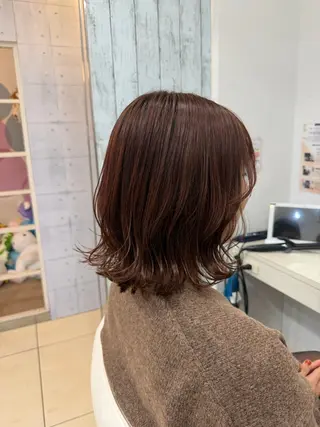 ミディアム カラー 🤎ベージュカラー/ 髪質改善/山岸🤎のヘアスタイル