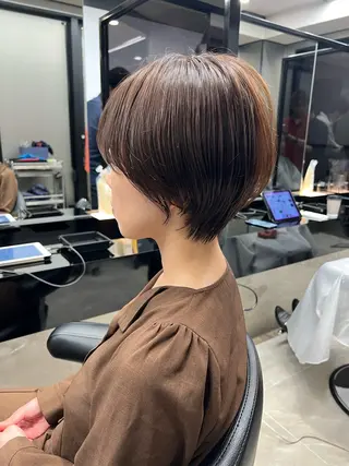 ショート カラー LA KING GINZA TOKYO所属・🧡ショートの達人 🧡SHOのヘアスタイル
