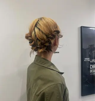 ヘアアレンジ 船坂 詩乃のヘアスタイル