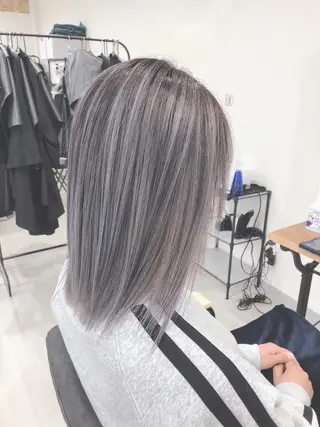 ミディアム カラー 【tejina】 ochiのヘアスタイル