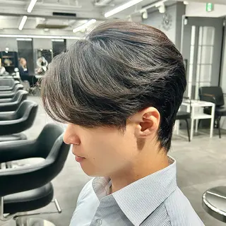 パーマ メンズ 韓国ヘア🇰🇷 メンズパーマ/つかさのヘアスタイル