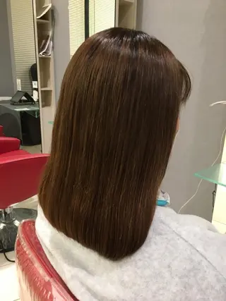 ミディアム 兼元 優也のヘアスタイル