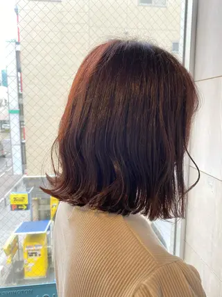 ミディアム カラー 🫧透明感/艶カラー /AYU🫧のヘアスタイル
