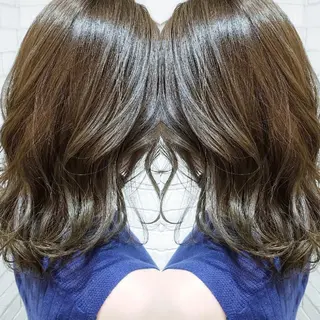ミディアム カラー パーマ private salon Ao所属・紹介制private salonのヘアスタイル