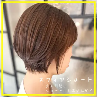 ショート カラー 平田 健一のヘアスタイル
