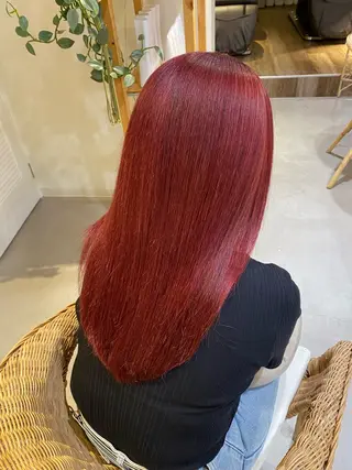 ロング カラー 豊中美容室COCOLUANA所属・CHISATO /暖色カラー❤️のヘアスタイル