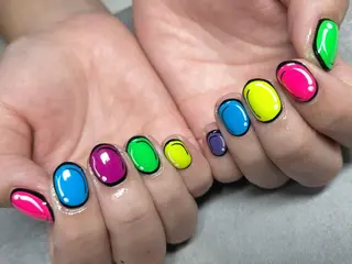 ネイル ネイル＆ホワイトニング   Yu-a所属・yu-a  スカルプ ネイルakiのネイルデザイン