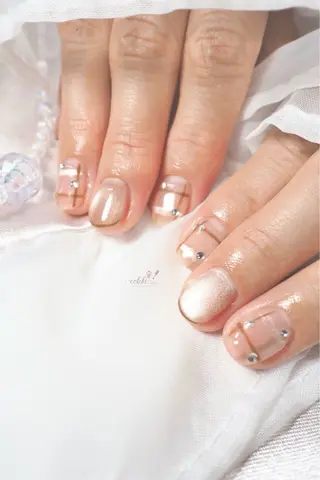 ネイル オーダーネイルチップ サロンcelebiのネイルデザイン