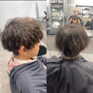 パーマ 柏駅徒歩5分RISE 柏店/佐藤亮太のヘアスタイル