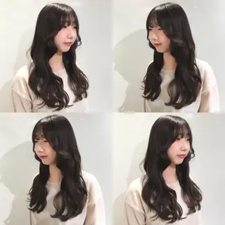 ロング カラー ヘアアレンジ As hair所属・柔らか垢抜けｶﾗｰと ｶｯﾄ🫧ASUKAのヘアスタイル