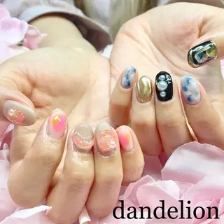 ネイル dandelion ダンデライオンのネイルデザイン