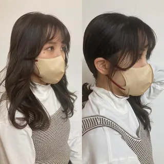 セミロング カラー ✂️似合わせの魔術師 石田一樹✂️のヘアスタイル