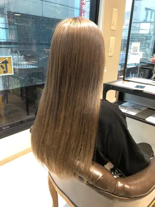 ロング カラー 💎エクステ専門店 BIZE梅田🇰🇷のヘアスタイル