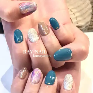 ネイル Arowa 伊田のネイルデザイン