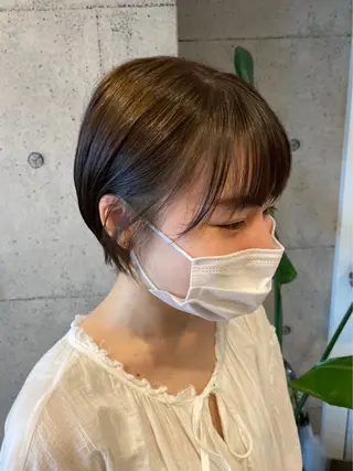 ショート カラー GO TODAY神戸三宮所属・あ きのヘアスタイル