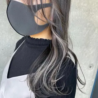 ロング カラー ヘアアレンジ 横山 千夏のヘアスタイル