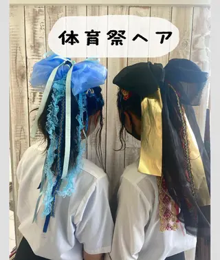 ヘアアレンジ ベージュカラー/ いぢちるみのヘアスタイル