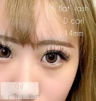 マツエク・マツパ yuuka REBEST心斎橋のマツエク・マツパデザイン