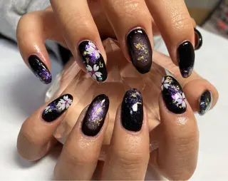 セミロング ネイル nail yukkoのネイルデザイン