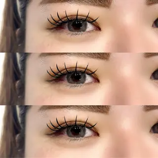 マツエク・マツパ MAQUM𖤐 Satsumiのマツエク・マツパデザイン