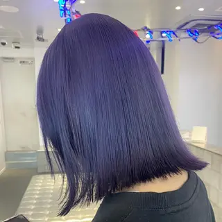 セミロング カラー ハイトーン/ケア特化 ♥️あいみ♥️のヘアスタイル