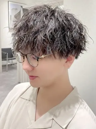 パーマ 山路 悠佳のヘアスタイル