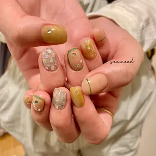 ネイル seaweed nailのネイルデザイン