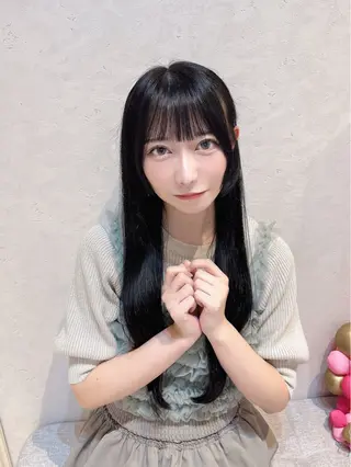 ロング ハイトーン/アレンジ かなで⊹ ࣪ ˖⟡のヘアスタイル