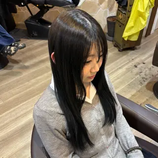 ロング 🎀ハイトーン/ 艶カラー/夕月🎀のヘアスタイル