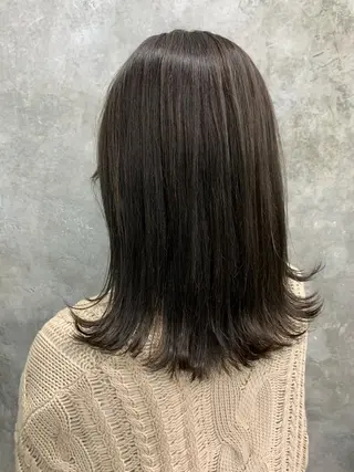 ミディアム レイヤーカット TAIKIのヘアスタイル