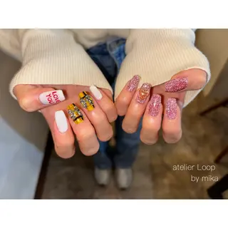 ネイル atelierLoopbyshiho所属・atelier Loop♪MIKAのネイルデザイン