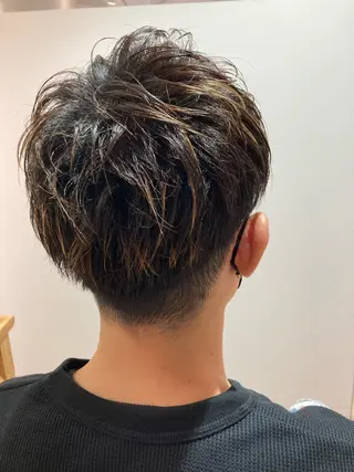 カラー メンズ amie博多所属・今谷 莉夏子のヘアスタイル