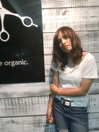 セミロング hair  shiki  志希所属・hair shiki -志希-のヘアスタイル