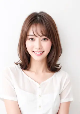 ミディアム AnFye for prco所属・AnFye forprcoのヘアスタイル